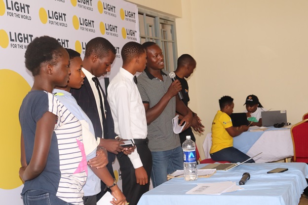 MMUST Students Make A Presentation During The LaunchES